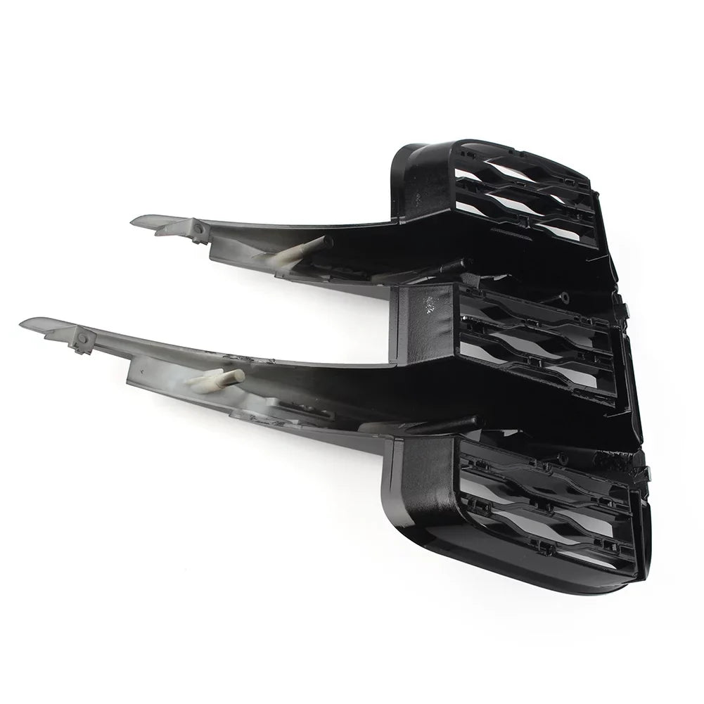 ZS Gloss dark Car Front Bumper Left Grille 1Pcs For Land Rover Range Rover Evoque 2019 2020 2021 2022 LR114729