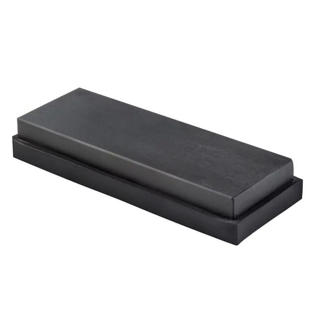 RH Preyda  2019 Dunston Hard dark Arkansas Bench Stone in Wood Box, 10 x 2 x 0.5 in.