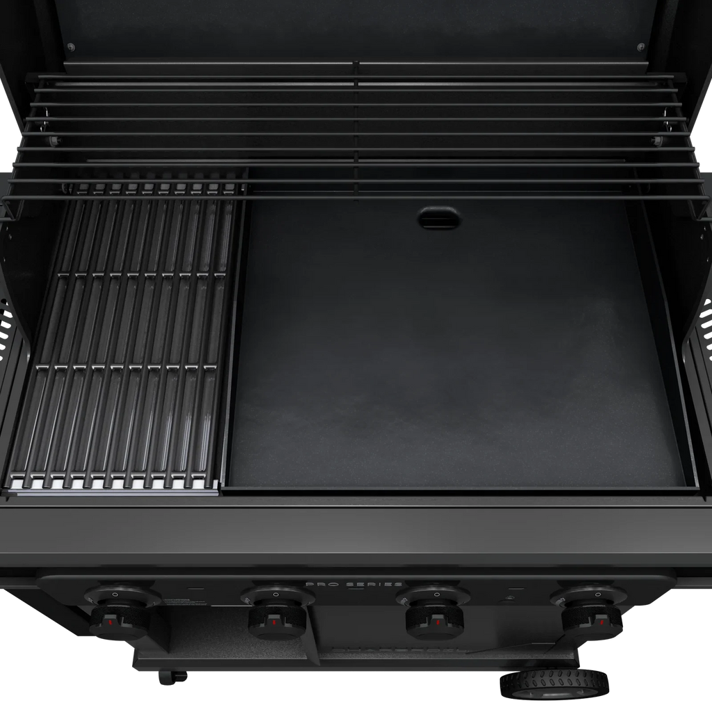 Char-Broil Pro Series™ 4-Burner Gas Grill and Griddle with Side Burner