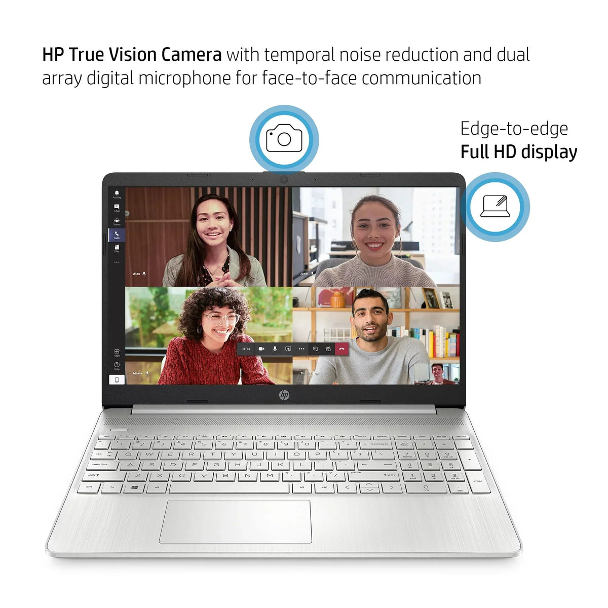 2023 Pavilion 15.6’’ FHD Screen Laptop, Quad Core  i5-1135G7 (Upto 4.2GHz), 8GB RAM, 512GB SSD, Iris Xe Graphics HD Webcam, WiFi 6, Bluetooth, Long Hour Battery, Windows 11+HubxcelAccessory