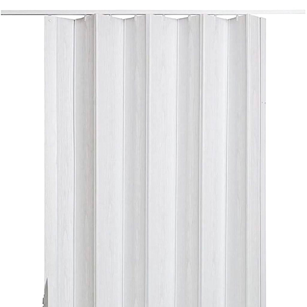 LTL Home Products Via 36" x 80" Vinyl Hinged Single Folding Door, White
