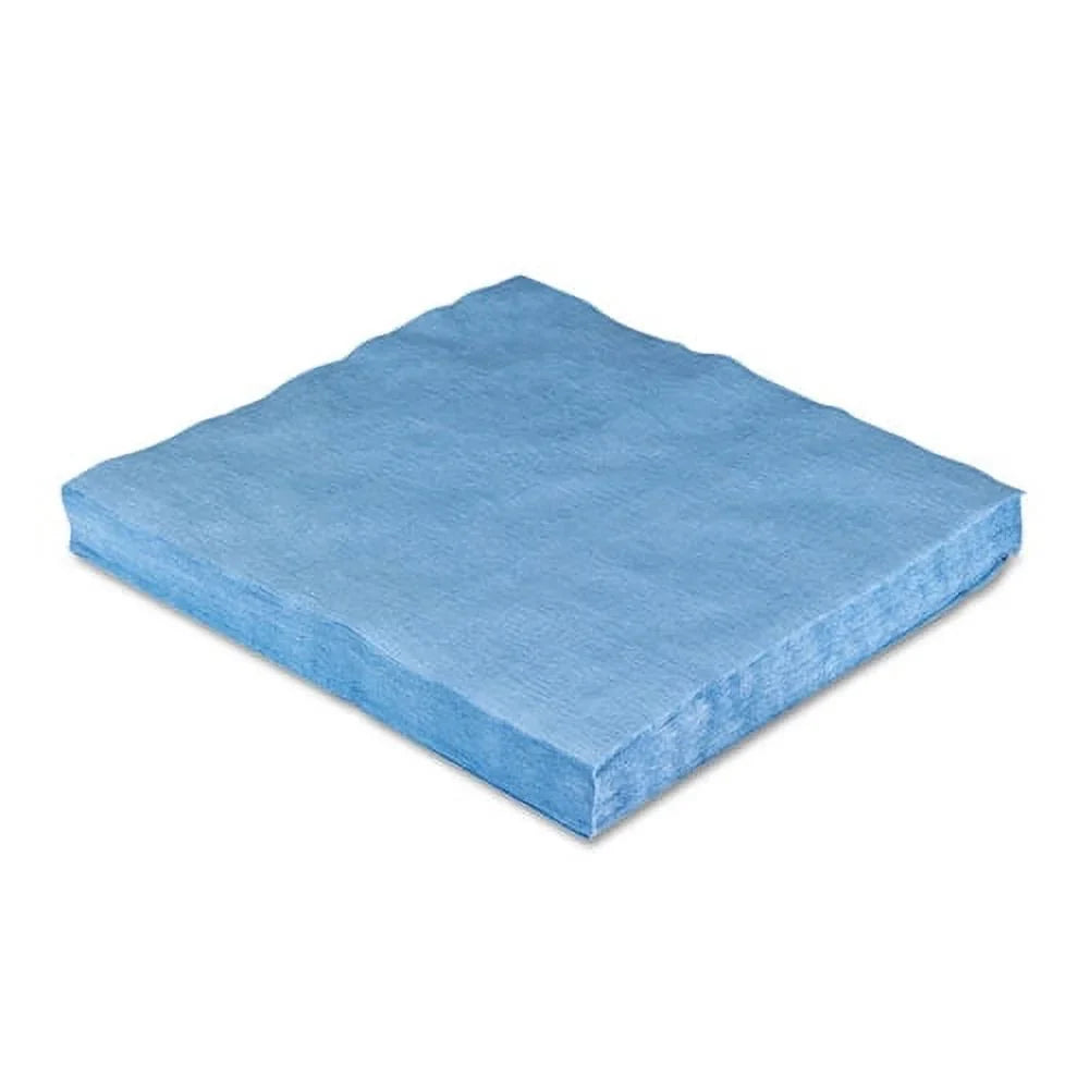 HOSPECO Sontara Ec Engineered Cloths, 12 X 12, Blue, 100/pack, 10 Packs/carton | Order of 1 Carton
