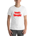 XL Beauty Therapist Cali Style Short Sleeve Cotton T-Shirt By Undefined Gifts