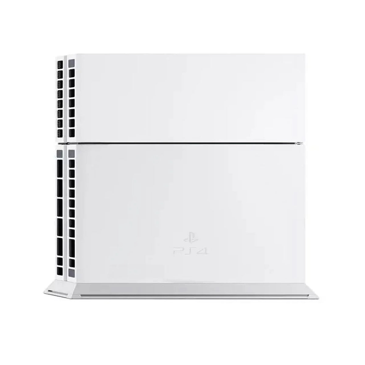 Pre-Owned  PlayStation 4 500GB Gaming Console White Headset 2 Controller with BOLT AXTION Cleaning Kit Bundle (Refurbished: Like New)