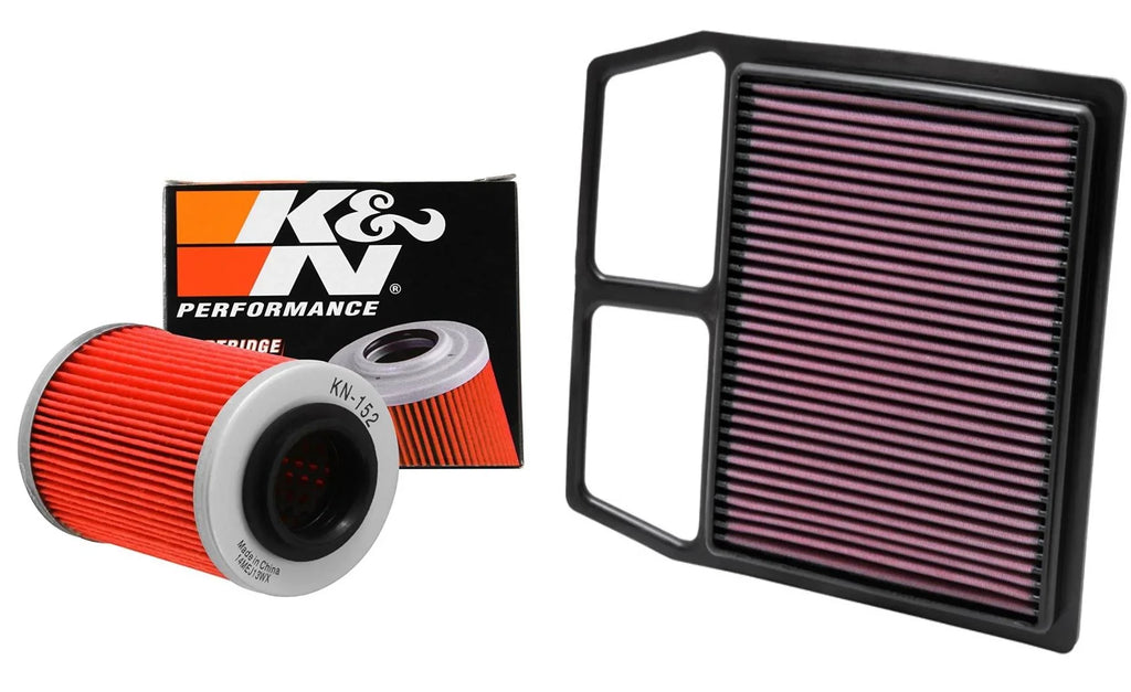 K&N Air and Oil Filter dark Kit for ATV/UTV CAN-AM Commander 800R 2012-2013