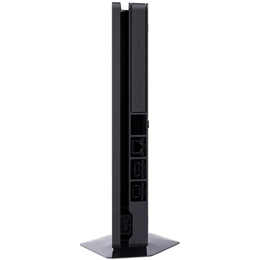2215B PlayStation 4 Slim 1TB Gaming Console ebony, HDMI Cable 2 Controller With BOLT AXTION Cleaning Kit Bundle Like New