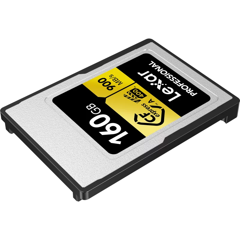 Lexar CFexpress Type A Pro Gold R900/W800 Memory Card, 160GB (2-Pack) Bundle with Lexar Professional CFexpress Type A/SD USB 3.2 Gen 2x2 Reader