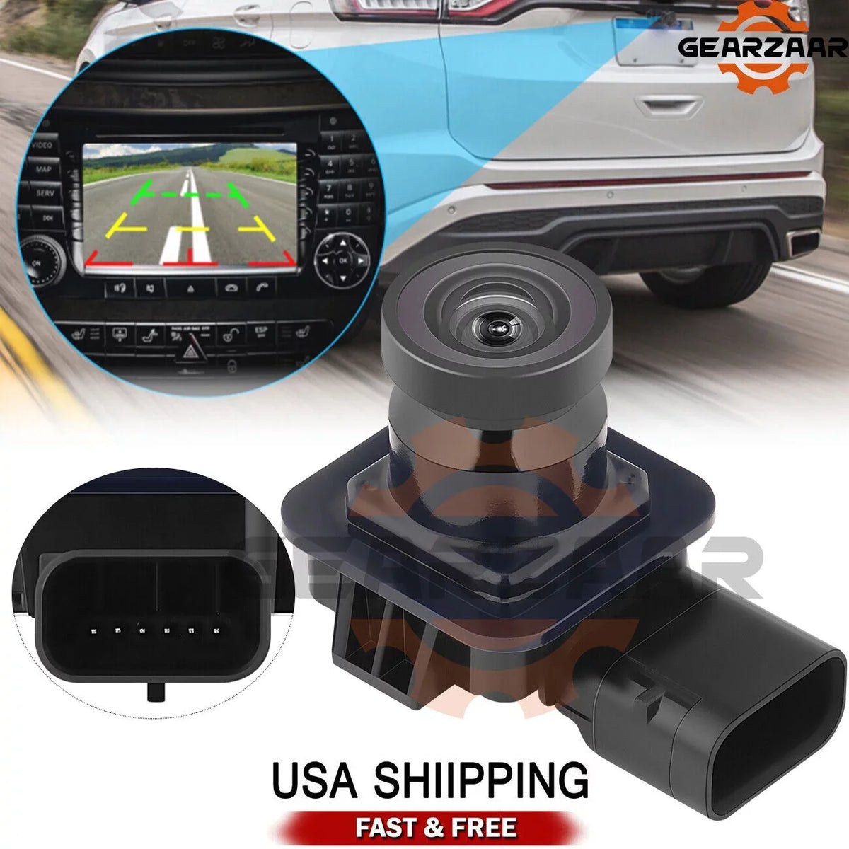 For  Escape Back Up Camera 2014 2015 2016 Rear View EJ5Z19G490A GJ5T19G490AD US