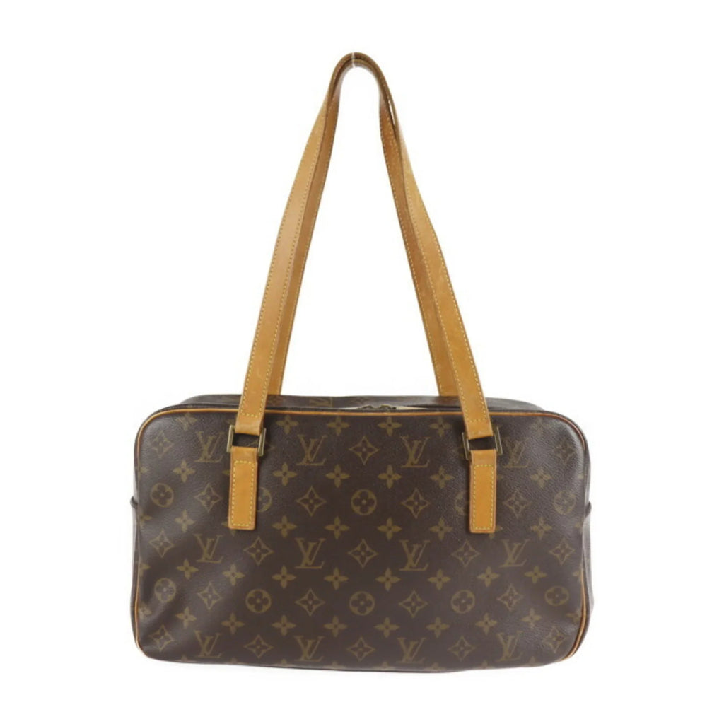 Pre-Owned LOUIS VUITTON Louis Vuitton Cite GM Shoulder Bag M51181 Monogram Canvas Leather Brown (Good)