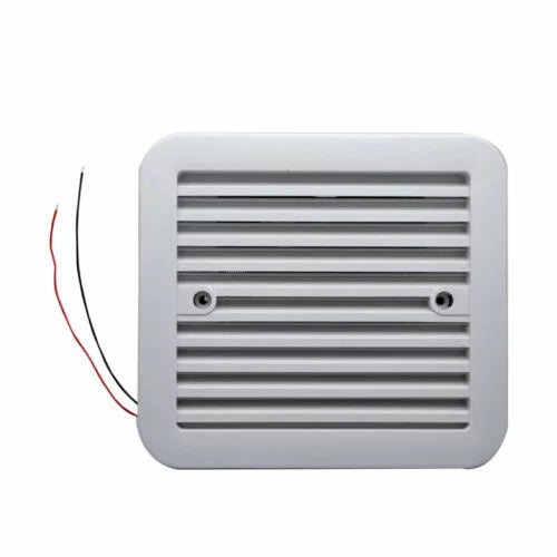 Caravan Roof Vent Cover, Opens For Easy Cleaning, Aerodynamic Design, Easily Mounts to RV With Included Hardware - (White)