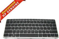 Pre-Owned  EliteBook Folio 1020 G1 Silver Backlit Laptop Keyboard 804214-001 Grade A - Like New