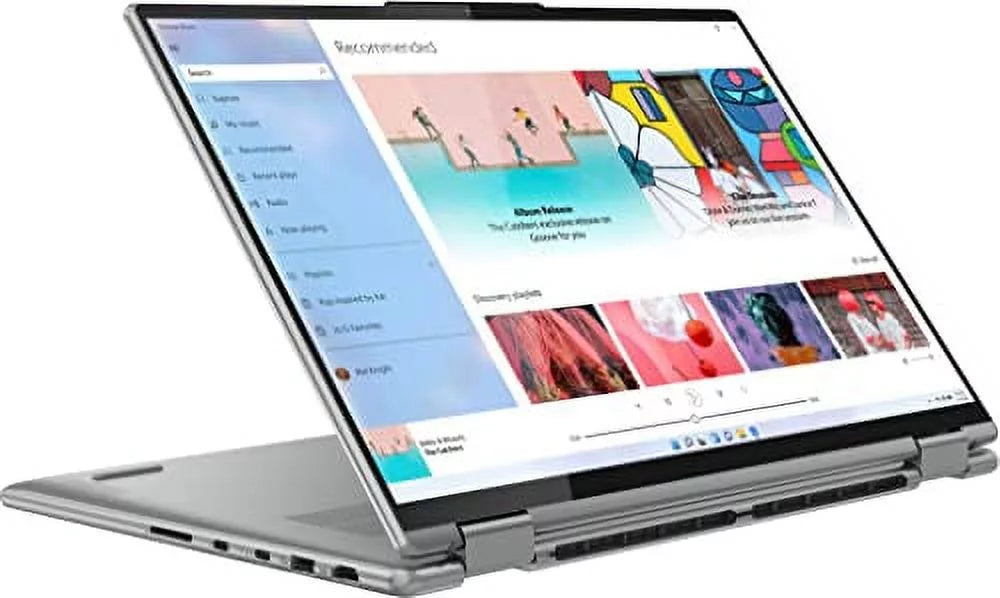 2022  Yoga 7i 2-in-1 Laptop 16" 2.5K Touchscreen  EVO Platform 12th Core i7-1260P Iris Xe Graphics 16GB RAM 512GB SSD WI-FI 6E Thunderbolt 4 Backlit KB w/FP Windows 10 Pro RATZK 32GB USB