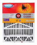 Best Air BA2-1625-8 16" x 25" x 2" 25mm Pro Pre-Pleat MERV 8 Air Filter - Quantity of 12