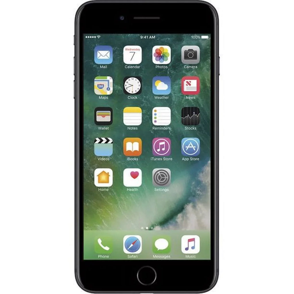Restored  iPhone 7 Plus 128GB charcoal GSM Unlocked (AT&T + T-Mobile) Smartphone (Refurbished)