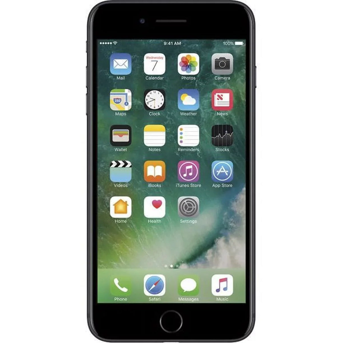 Restored  iPhone 7 Plus 128GB charcoal GSM Unlocked (AT&T + T-Mobile) Smartphone (Refurbished)