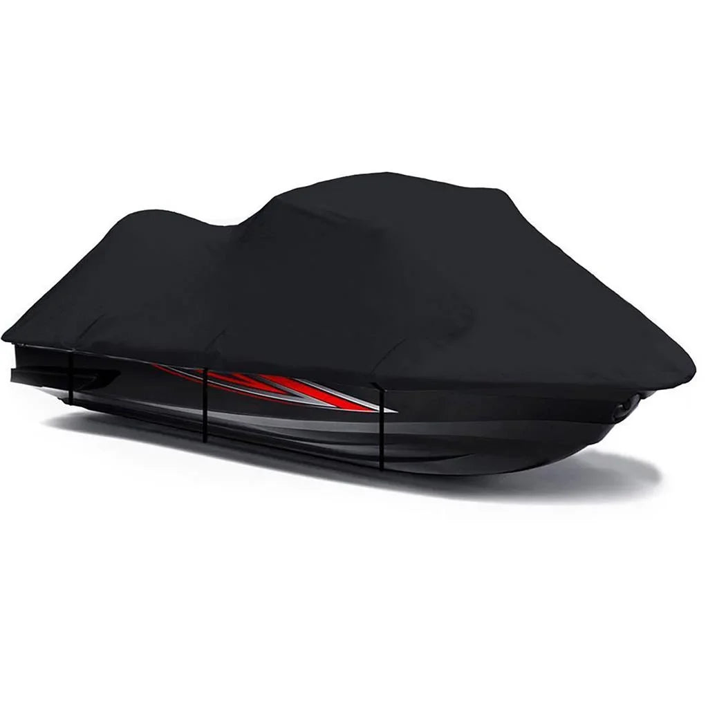 dark TOP OF THE LINE JET SKI Cover Compatible for Kawasaki 130Di 1999 2000 2001 2002 2003 2004 Jet Ski Watercraft Cover 2 Seater