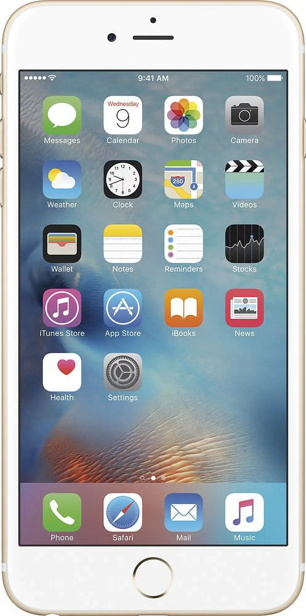 iPhone 6s Plus 128GB Unlocked GSM 4G LTE Dual-Core Phone w/ 12MP Camera - Gold (Used)