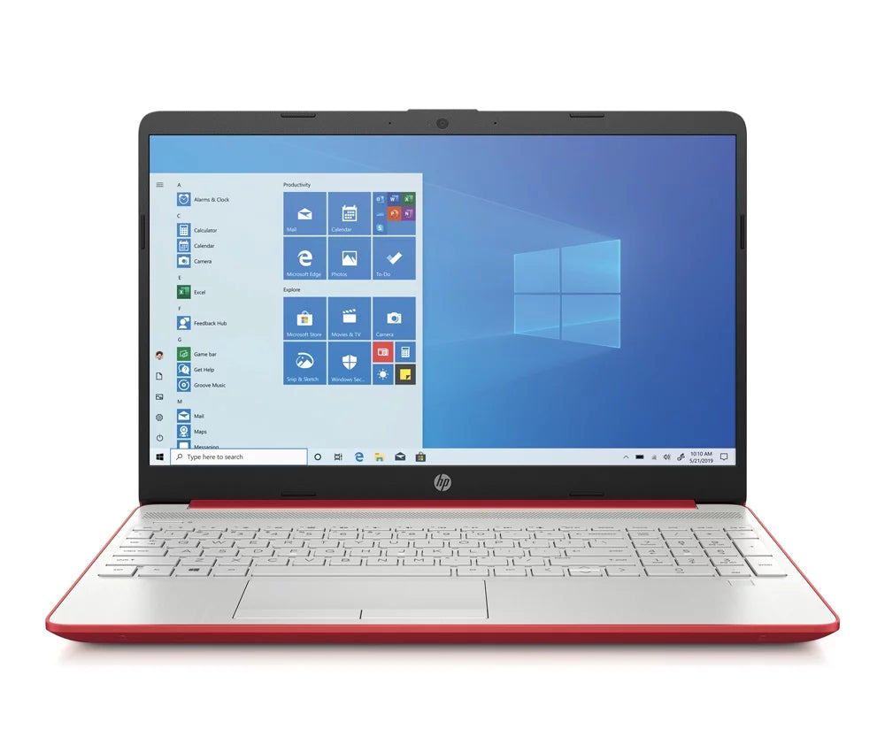 15-dw1081wm 15.6" HD Notebook  Pentium Gold 6405U 2.4GHz 4GB RAM 500GB HDD Wi-Fi BT Webcam Windows 10 Home(USED)